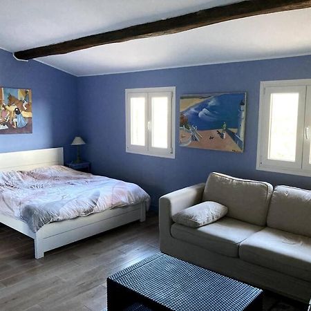 Agreable Chambre D'Hotes Avec Vue Sur Les Collines La Colle-sur-Loup Exterior photo