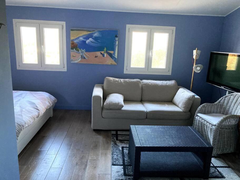 Agreable Chambre D'Hotes Avec Vue Sur Les Collines La Colle-sur-Loup Exterior photo