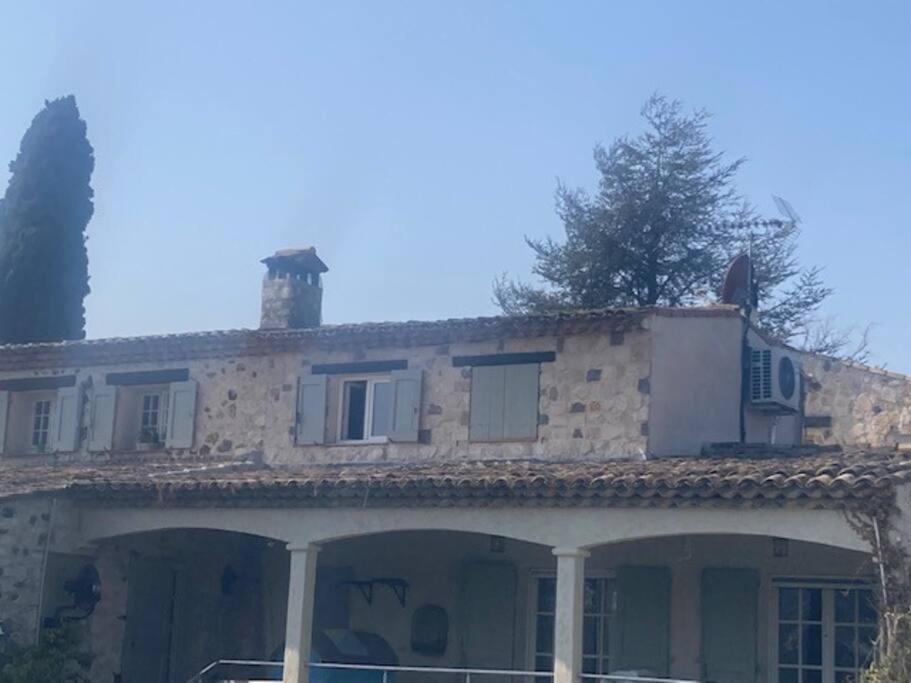 Agreable Chambre D'Hotes Avec Vue Sur Les Collines La Colle-sur-Loup Exterior photo